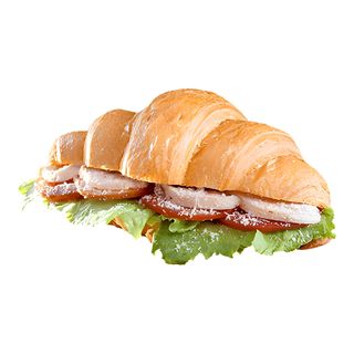 Круассан "Цезарь" с курицей