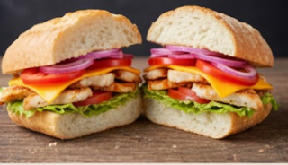 Bocadillo Completo De Pollo