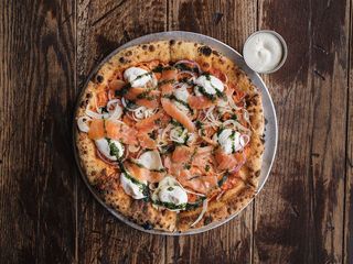 Łosoś i serek śmietankowy