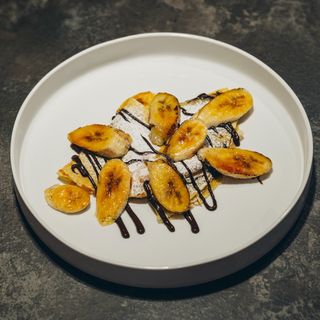 Crespelle banana e gianduia