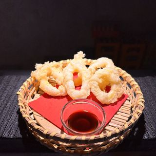 Tempura calamari