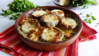 Жульен с лососем 