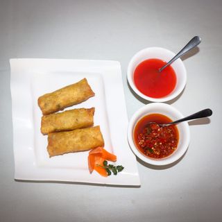 Garden Spring Rolls (Chicken Or Beef)
