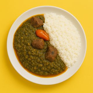 Riz a la Sauce Feuille