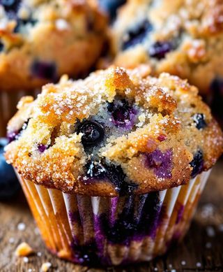 Muffin al blueberry