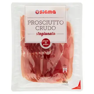 Prosciutto Crudo Stagionato Sigma 100 Gr