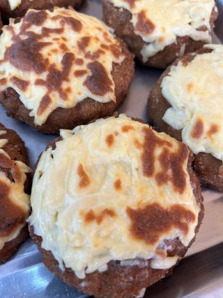 Бифштекс с сыром 