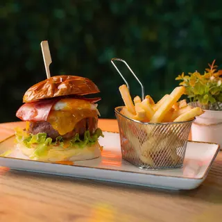 The London burger