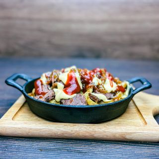 Beef Brisket Loaded Fries
