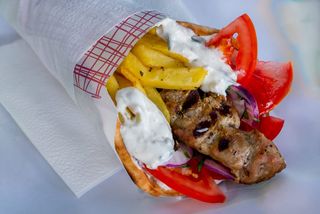 Souvlaki de porc