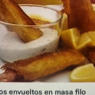 Trompetas de langostinos