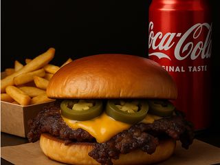 Chilli Cheeseburger zestaw