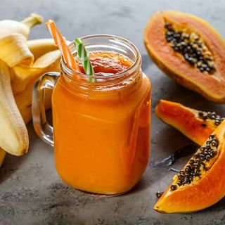 Smoothie papaya 