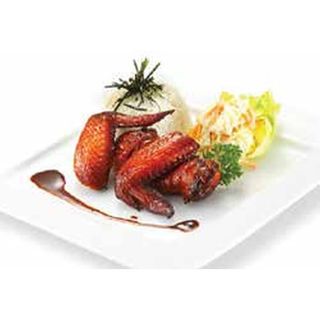 BBQ Wings (6pcs)/ Chips/ Coleslaw and Soda 350ml