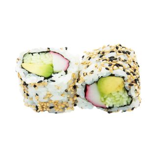 30. Uramaki Surimi aguacate pepino