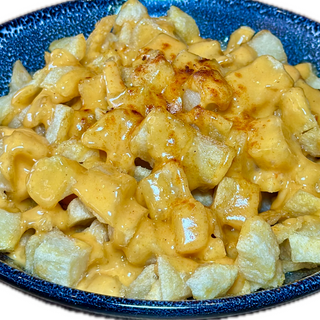 Patatas en salsa kimchi