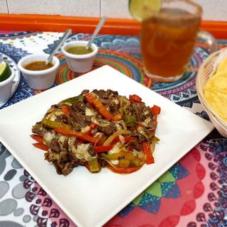 Alambre Con Arrachera
