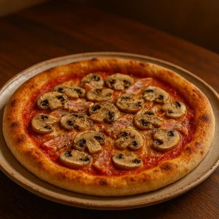Pizza Prosciutto E Funghi
