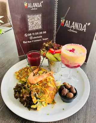 Tortilla de gambas 