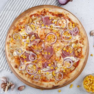 G-Pizza BBQ con pollo