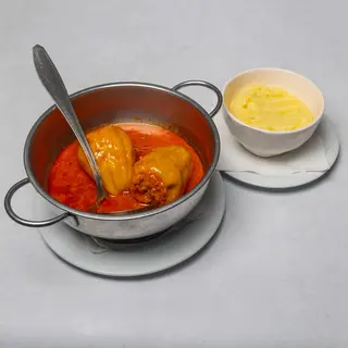 Punjena paprika s pire krumpirom