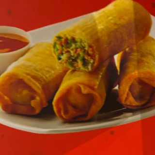 Rolinhos Primavera Caseiros 4 Unidades