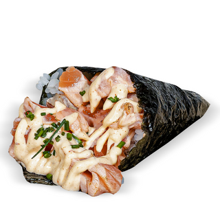 Temaki de Salmão Braseado