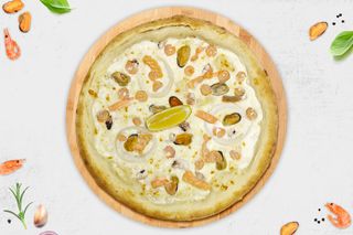 Преміум піца з морепродуктами (30см/585г)