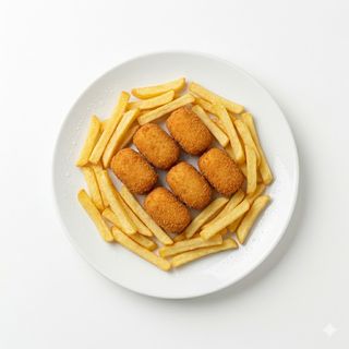 Croquetas de Pollo con Patatas