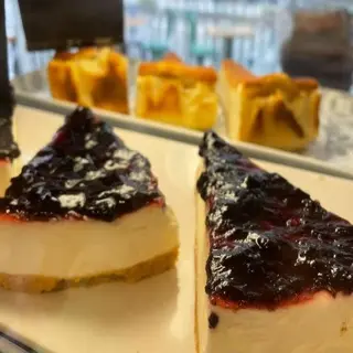 Torta De Cheesecake De Arándanos