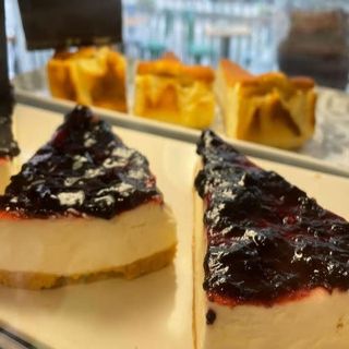 Torta De Cheesecake De Arándanos