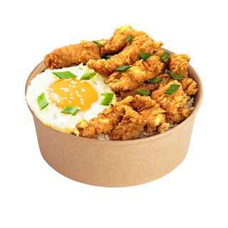 Crispy chicken breakfast mix