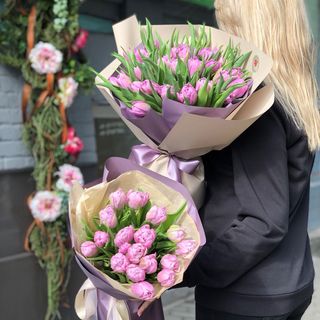 Букет 31 тюльпан Дабл Прайс