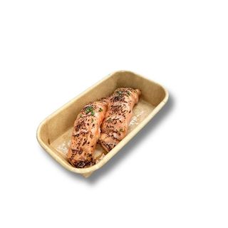 NIGUIRI SALMON A LA LLAMA