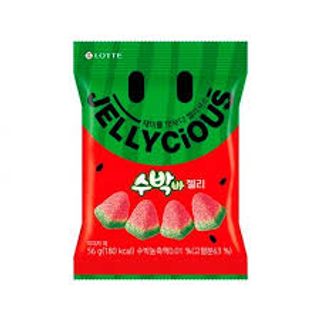 Lotte Jellycious Watermelon Bar Jelly