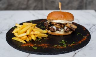 Truffle Shroom Burger