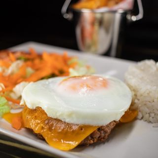 Menu hambúrguer de vaca