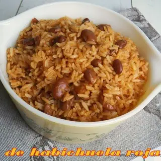 Moro de habichuela con chivo