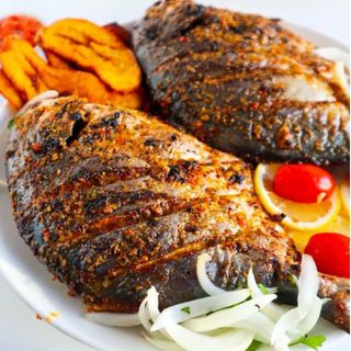 Grilled Tilapia fish