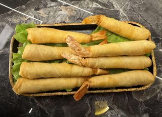 Crepes de Gambas