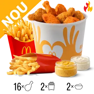 Aripi Bucket *picante/slab picante