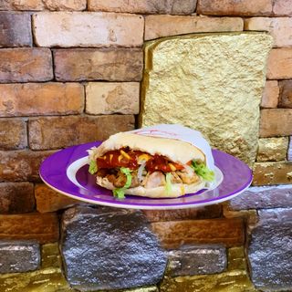 Bocadillo Pollo Mexicano (Pan Redondo)