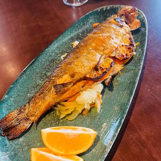 Boneless Trout with Vegetables