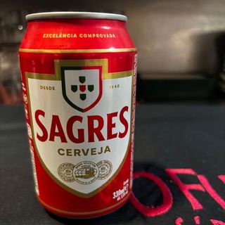 Cerveja Sagres lata 330ml