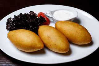 Зрази з картоплі та м'яса (410/50г)