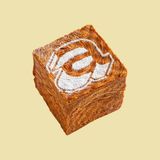 Cubo Croissant - Crema alla vaniglia