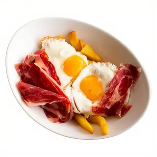 Huevos Revueltos Con Jamón