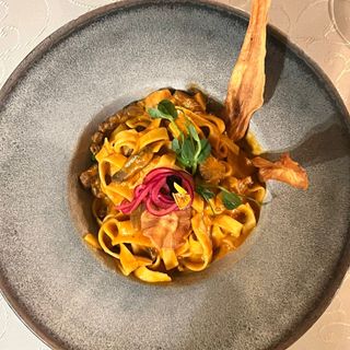 Tagliatelle cu hribi