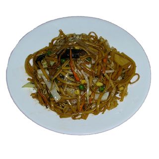 33. Tallarines Frito Con verduras