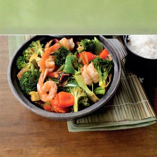 Crevettes Au Gingembre